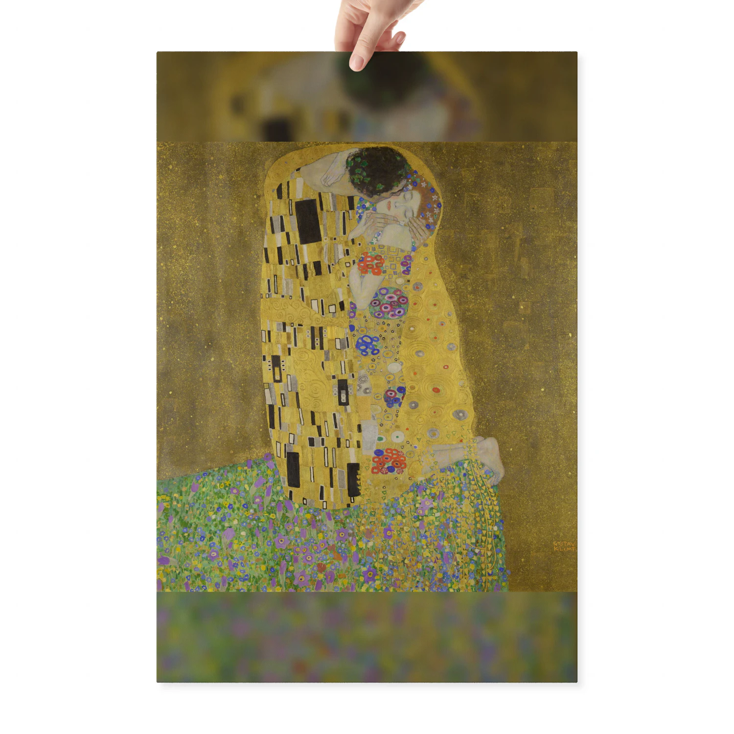 The Kiss Canvas Print - 20x30