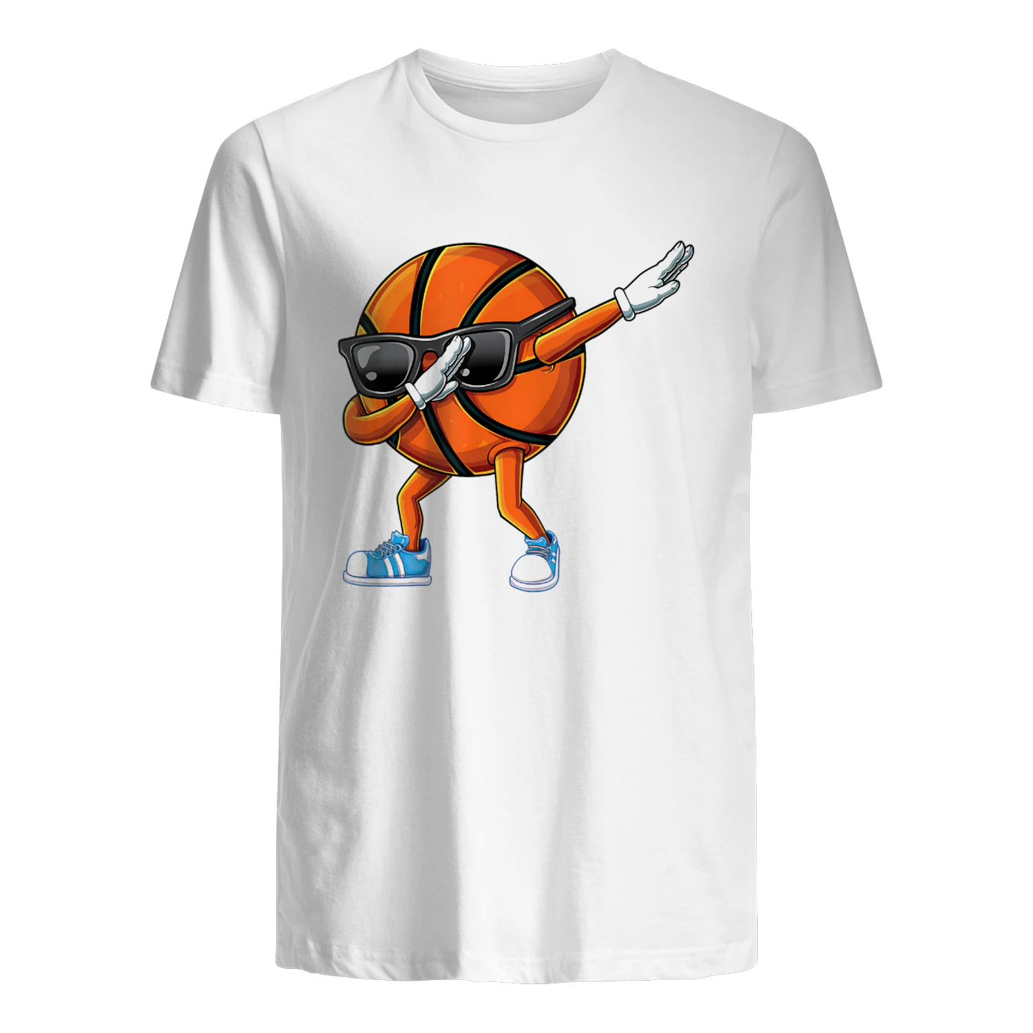 Dabbing Basket Occhiali da Sole Palla Grafica t-Shirt per Bambini Maglietta