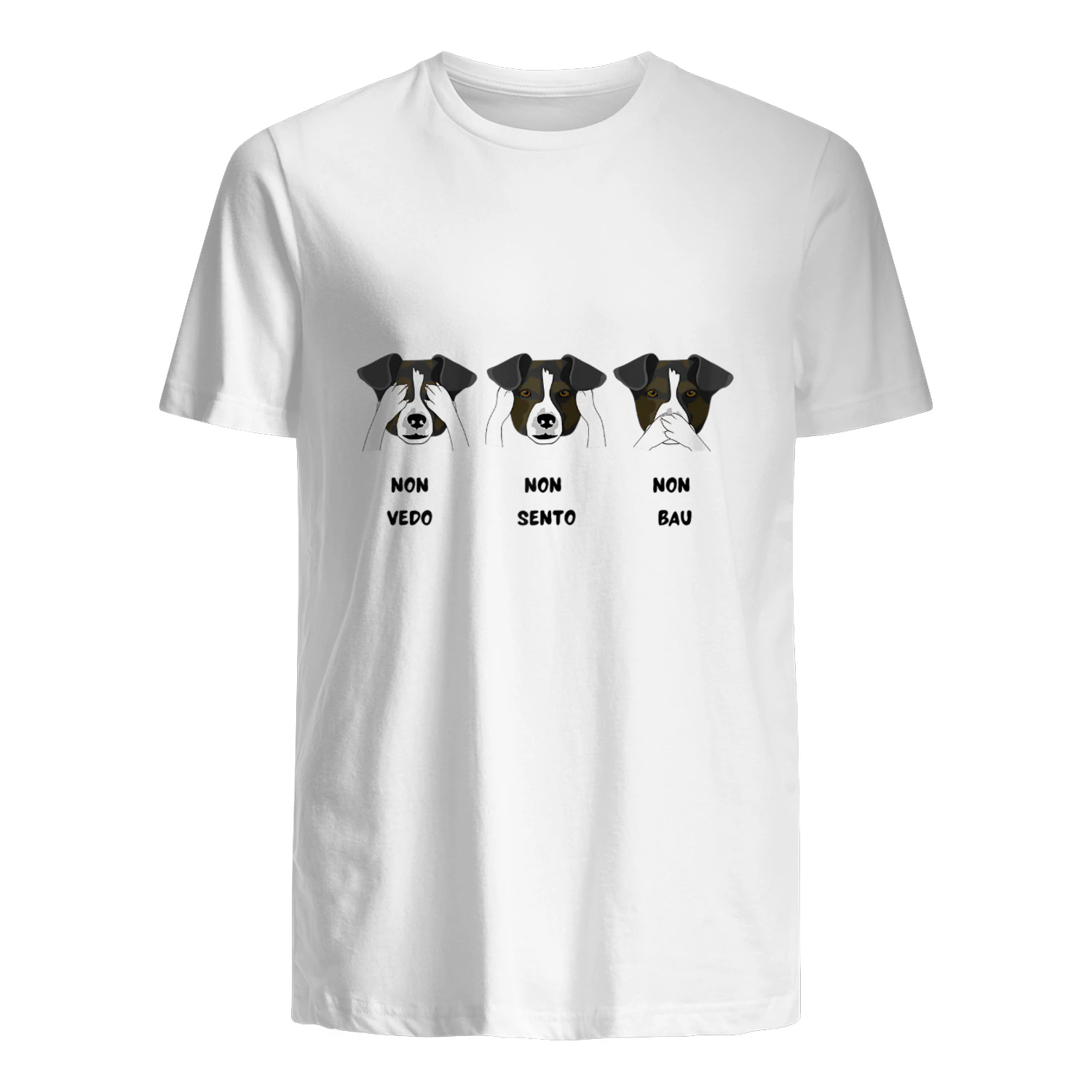 Maglietta Donna Simpatica Cane Amante dei Cani Divertente Maglietta