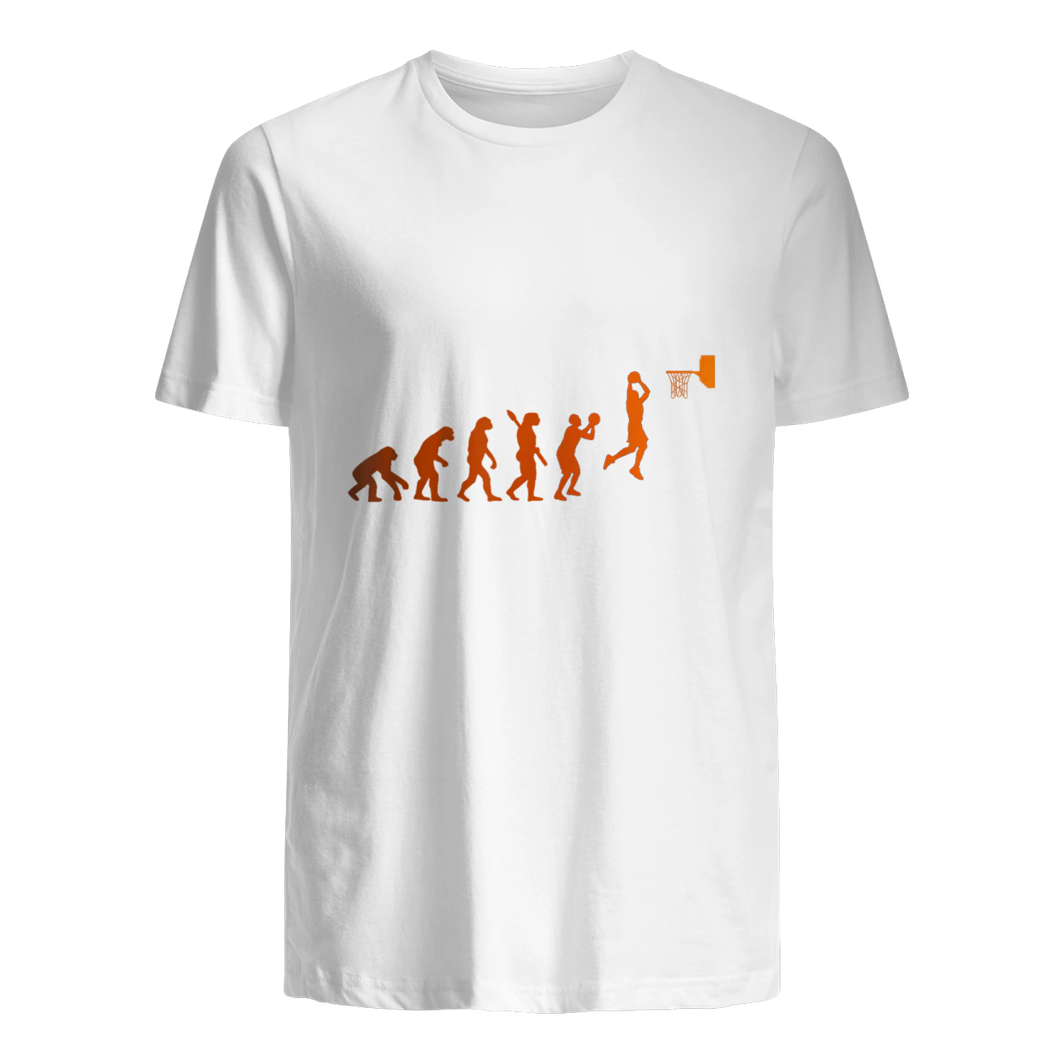Basketball Pallacanestro Grafico Del Basket Evolution Maglietta
