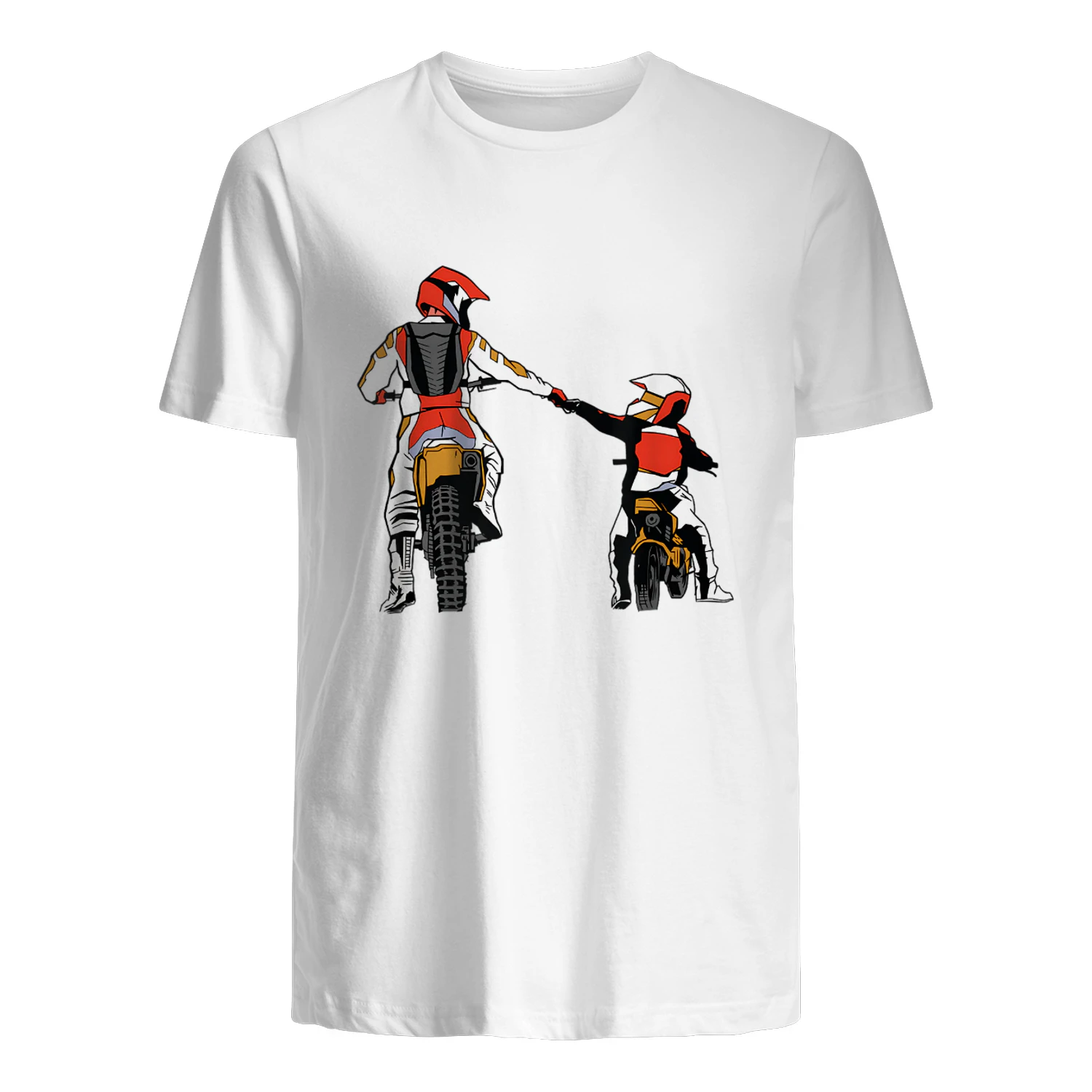 Motocross Padre & Figlio Regalo Moto da Cross Maglietta