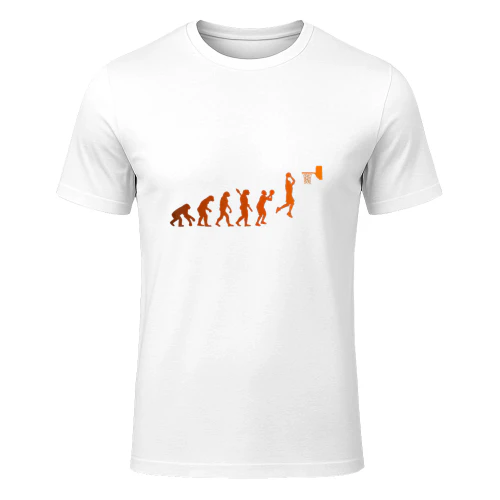 Basketball Pallacanestro Grafico Del Basket Evolution Maglietta