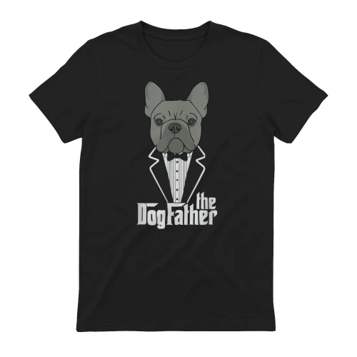 Il Padrino! Il Papà Bulldog Francese Dono Frenchie Papa Gift Maglietta