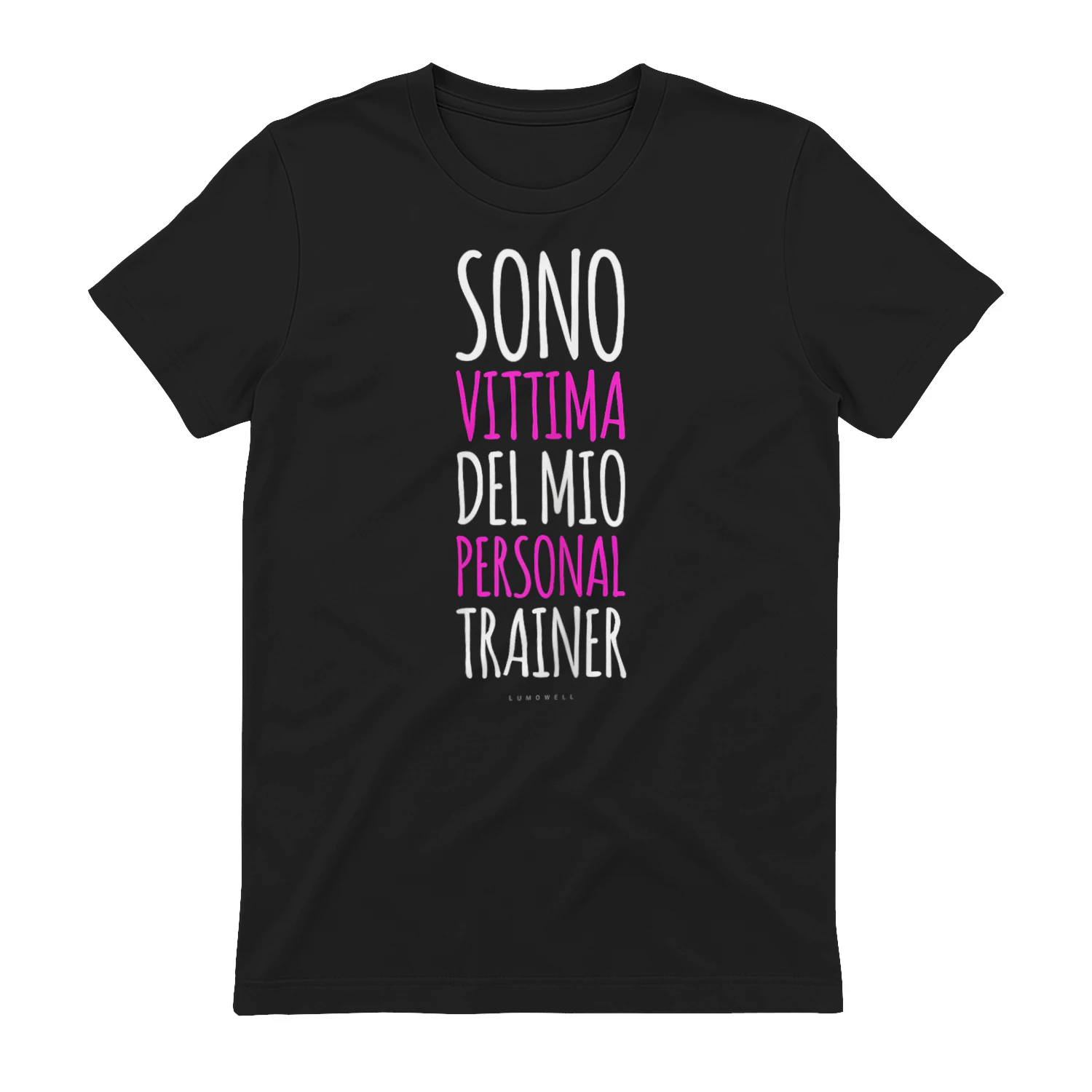 Vittima Personal Trainer T-Shirt Divertenti Palestra Fitness Maglietta