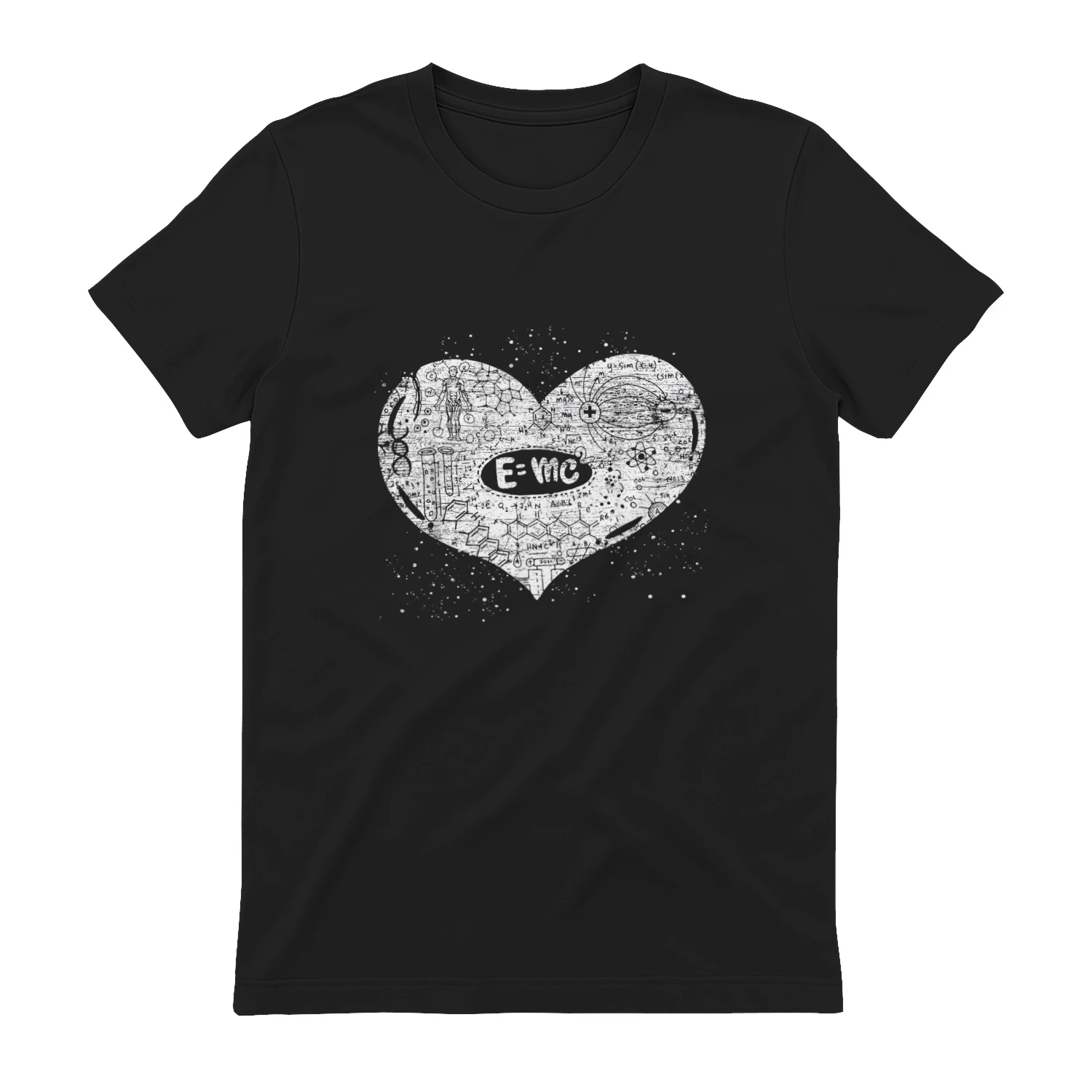 Cuore Idea Regalo Per Fisico Nerd Scienza Naturale Fisica Maglietta