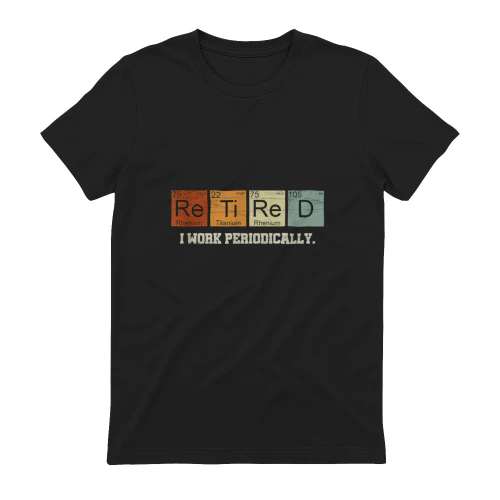 Retired Chemistry Teacher Science Retirement Gift Chemistry T-Shirt