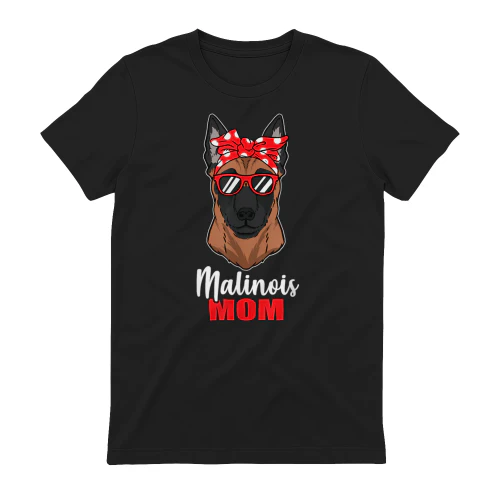 Malinois Mom Cadeau Fier Propriétaire D'un Chien T-Shirt