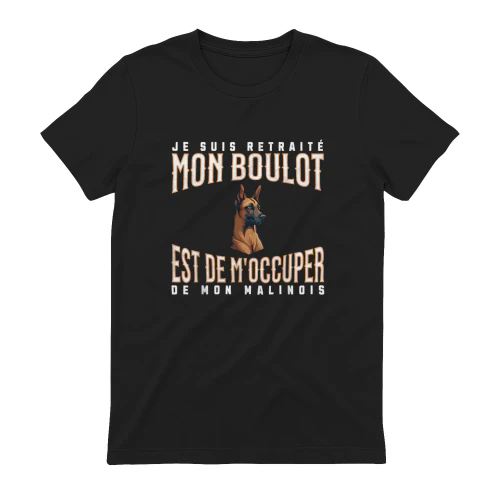 Citations drôles retraité malinois chien belge grand-père T-Shirt