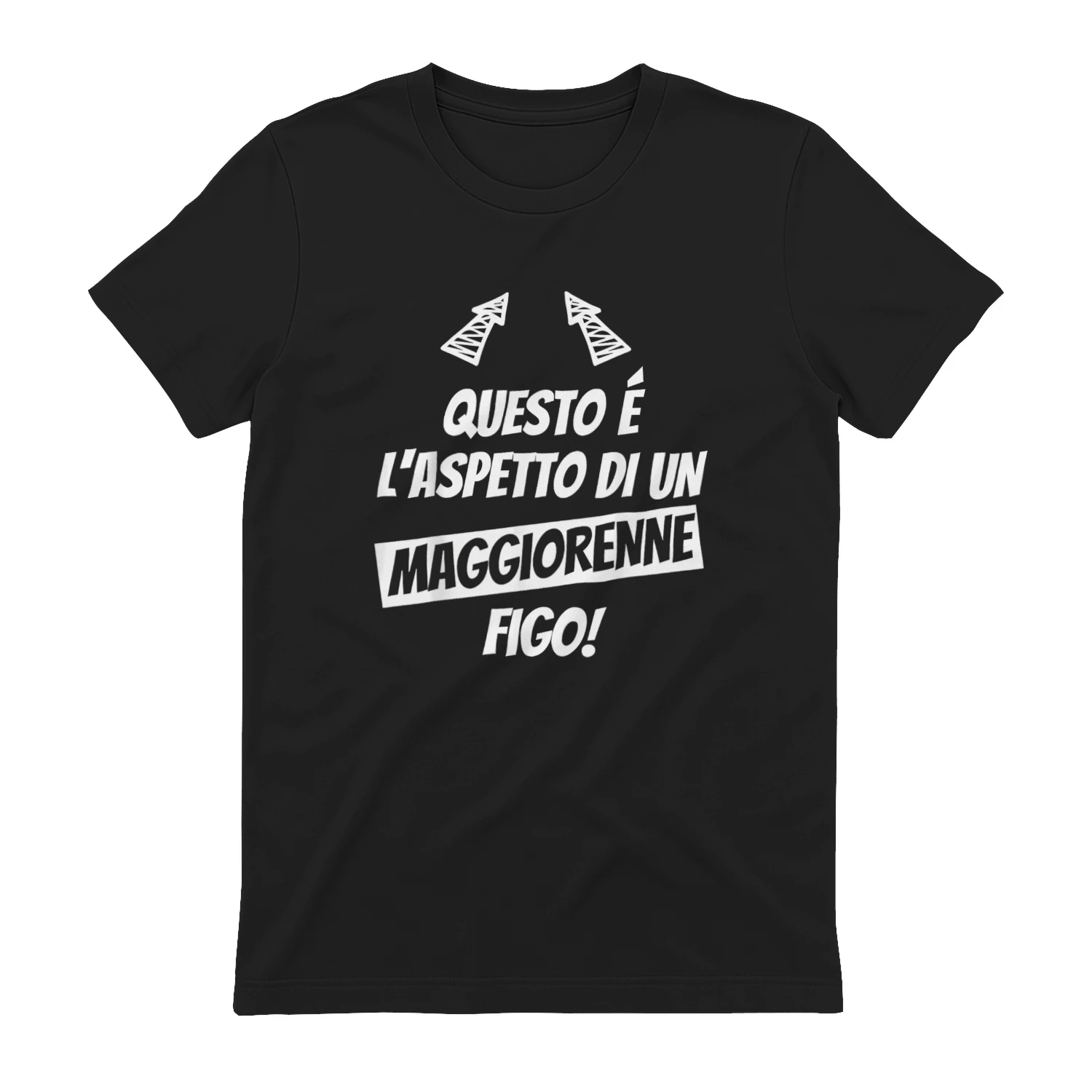 Maggiorenne 18 Anni Regalo Compleanno Ragazzo Divertente Maglietta