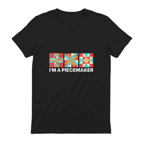 Cool Quilting Art For Women Grandma Piecemaker Quilt Sewing T-Shirt