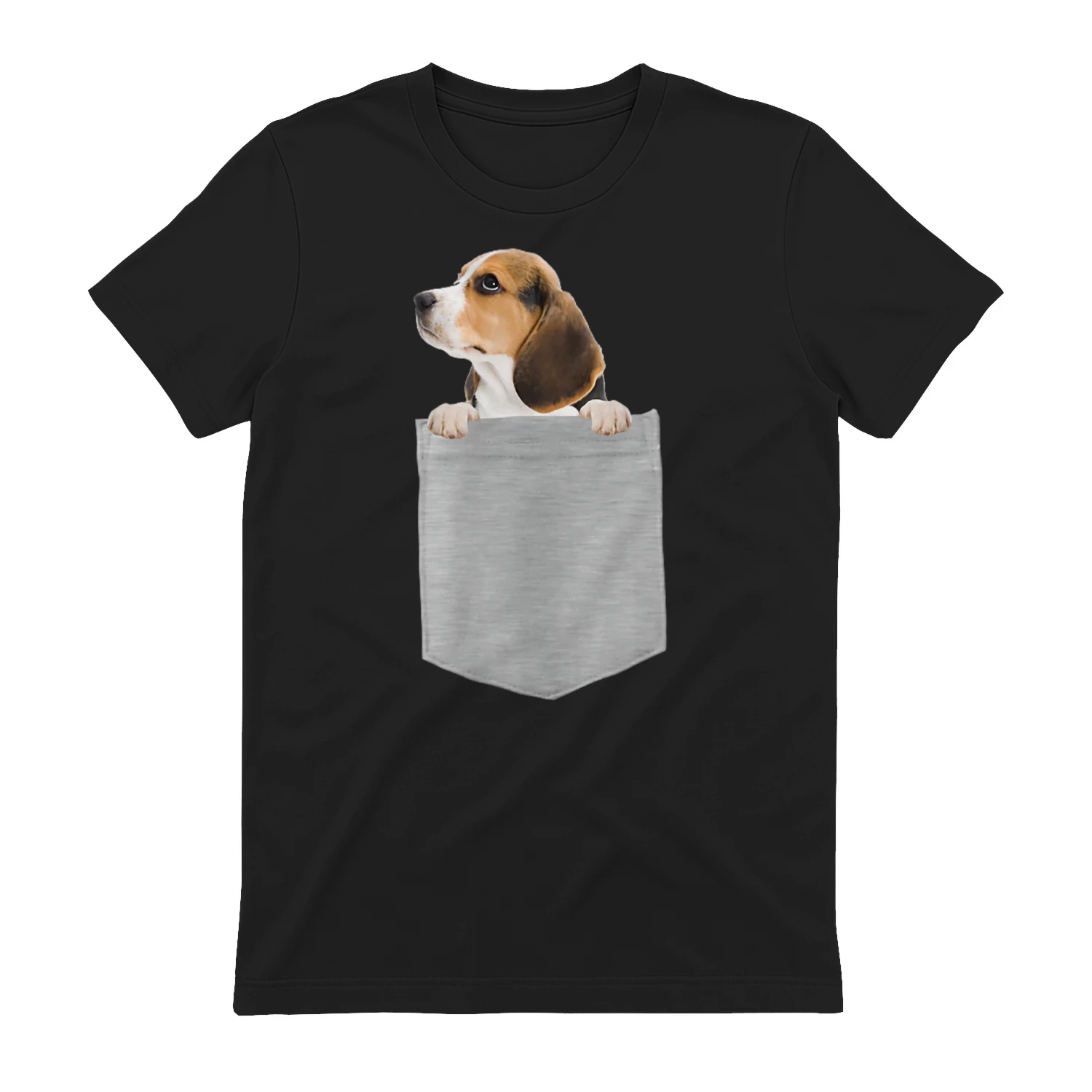 Dog in Your Pocket Beagle Puppy Maglietta