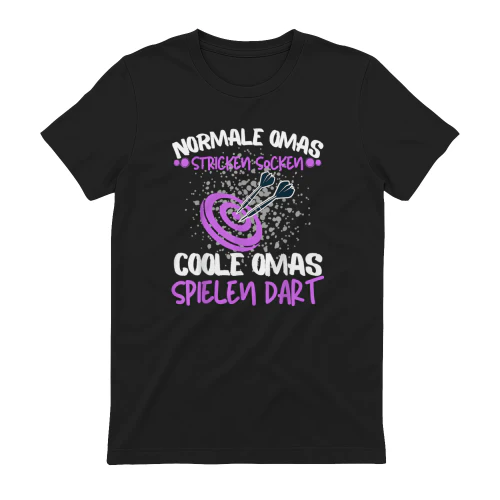 COOLE OMAS SPIELEN DART! DAS LUSTIGES DARTS GESCHENK FÜR OMA T-Shirt