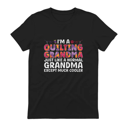 Cool Quilting Design For Women Grandma Quilt Sewing Quilter T-Shirt