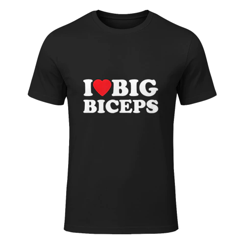 I Love Big Biceps | Palestra e Sport Maglietta