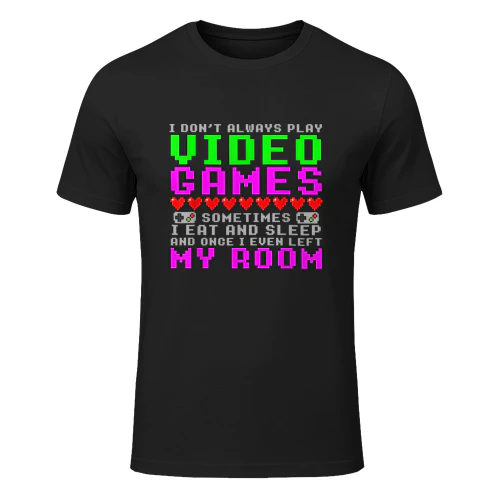 Gaming Regalo Divertente Non Gioco Sempre Videogiochi Maglietta