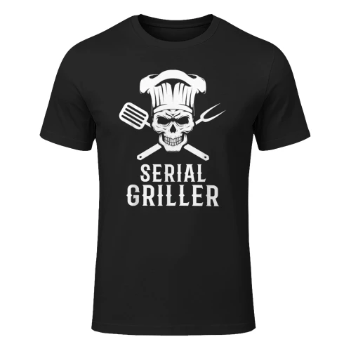 Divertente Birra Barbecue Dalla Griglia Serial Griller Maglietta