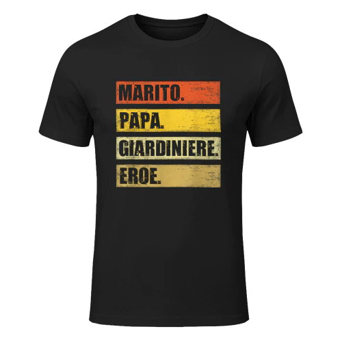 Garden Marito Papa Eroe Giardiniere Maglietta
