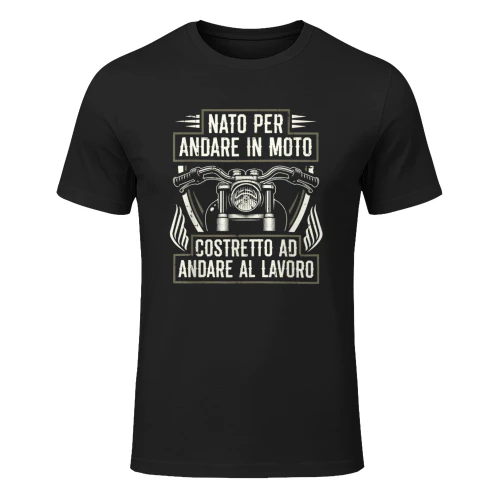 papà Motociclista Idea Regalo Moto Divertente Motociclismo Maglietta