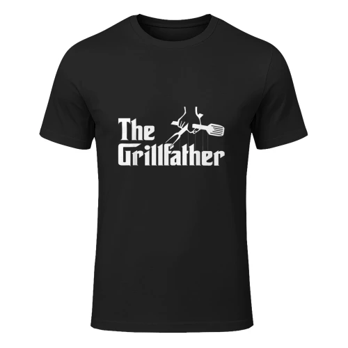The Grillfather Funny BBQ Grill Grill Chef Smoker Gift Maglietta