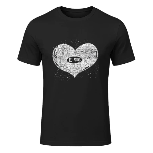 Cuore Idea Regalo Per Fisico Nerd Scienza Naturale Fisica Maglietta