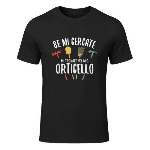 Frase Divertente Orto Amo Giardinaggio Maglietta