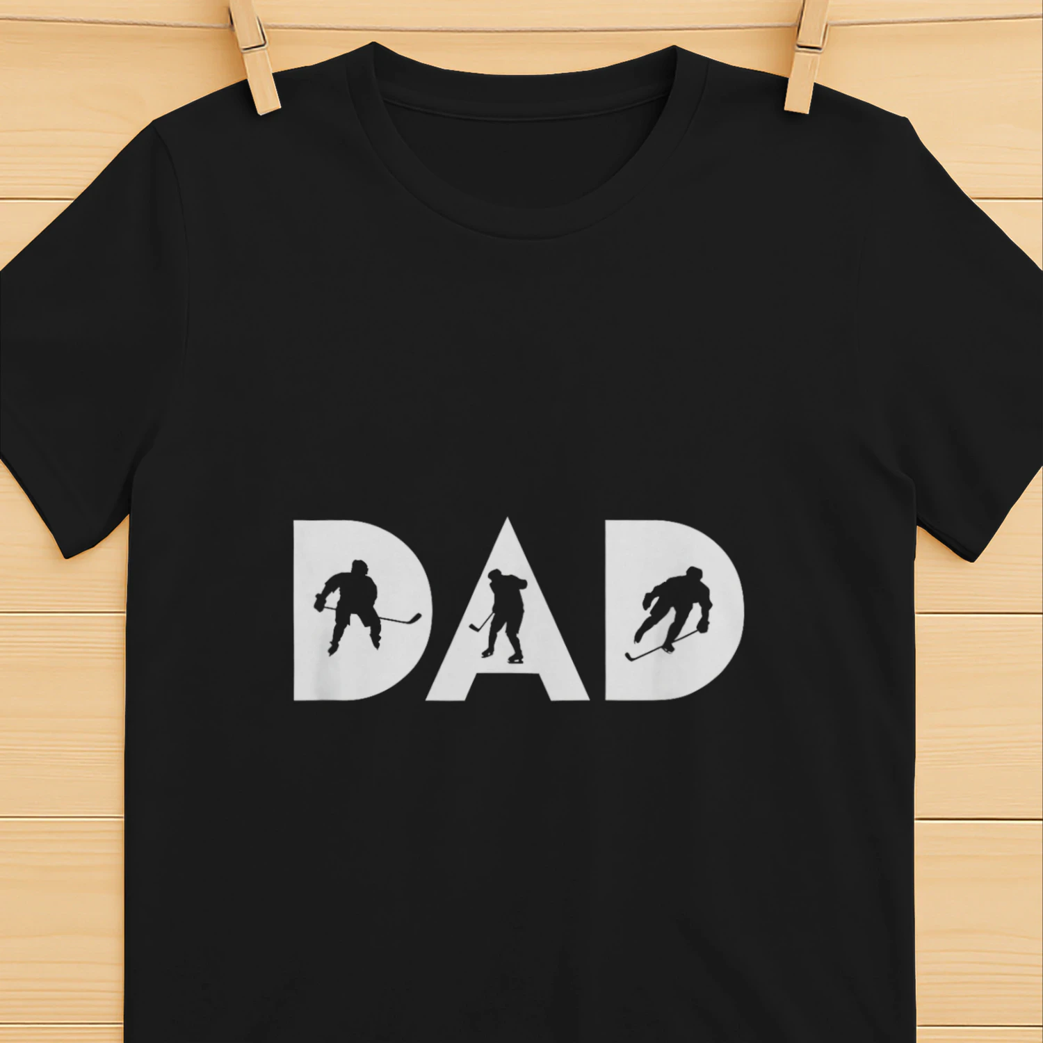 Hockey DAD - Eishockey-Shirt und Geschenk für Hockey Fans T-Shirt