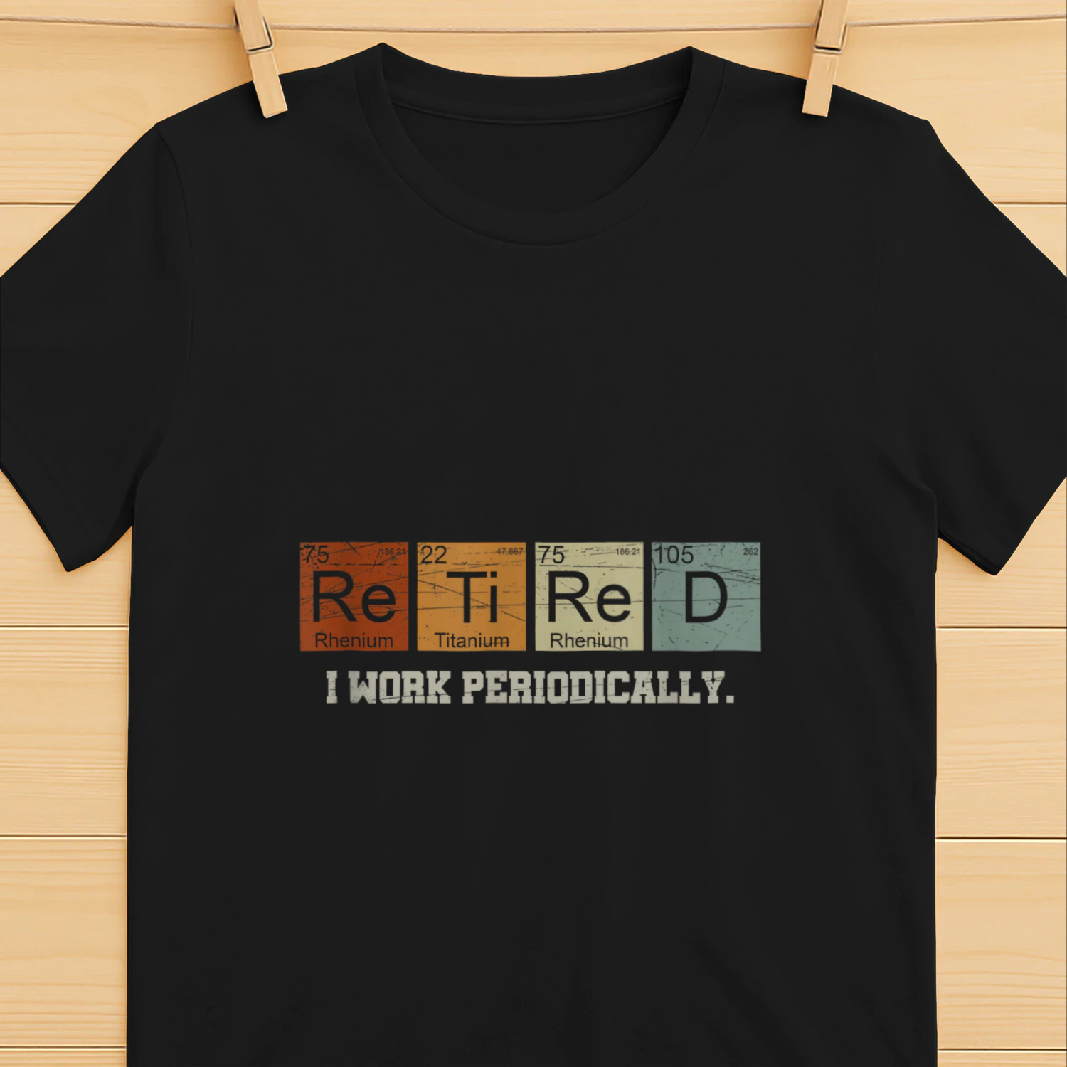Retired Chemistry Teacher Science Retirement Gift Chemistry T-Shirt