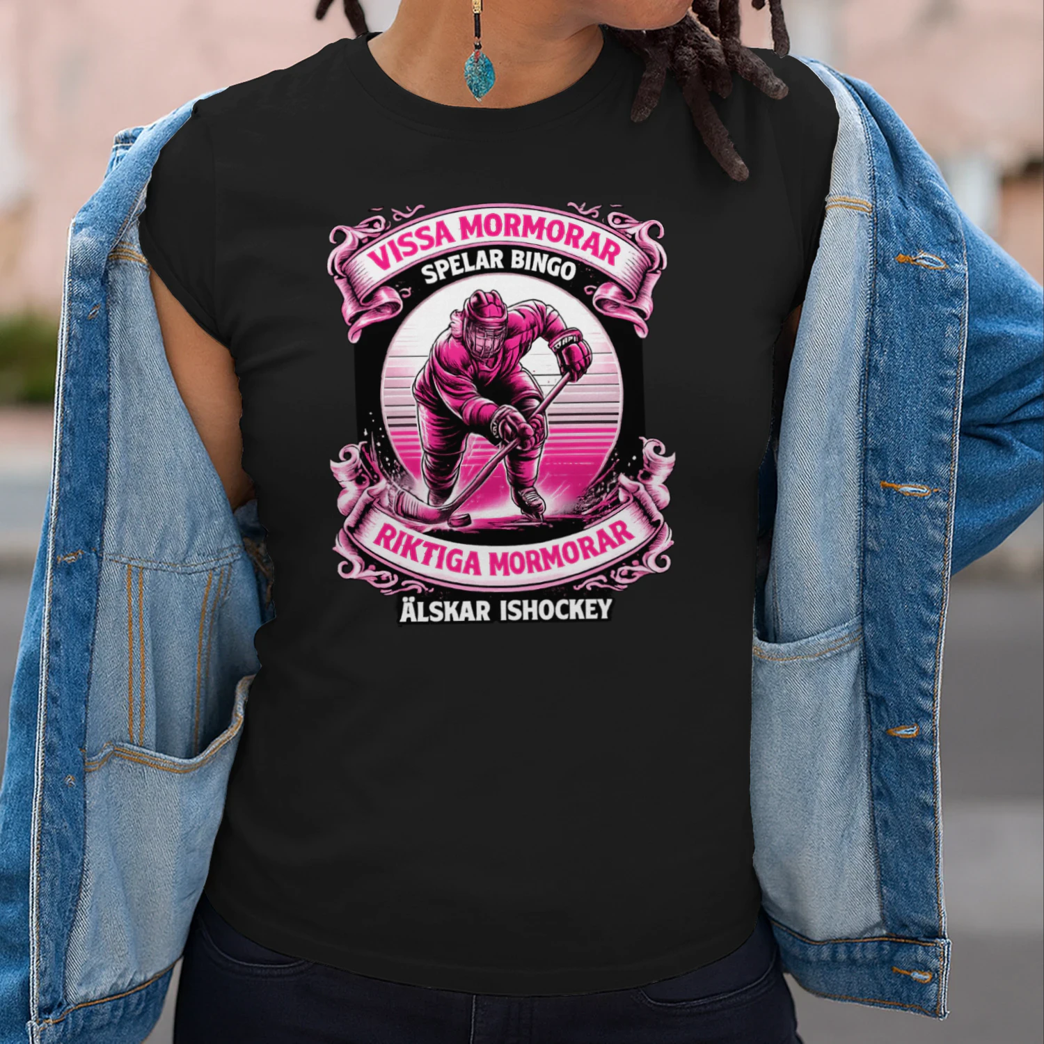 SE Vissa Mormorar Spelar Bingo Riktiga Mormorar Alskar Ishockey