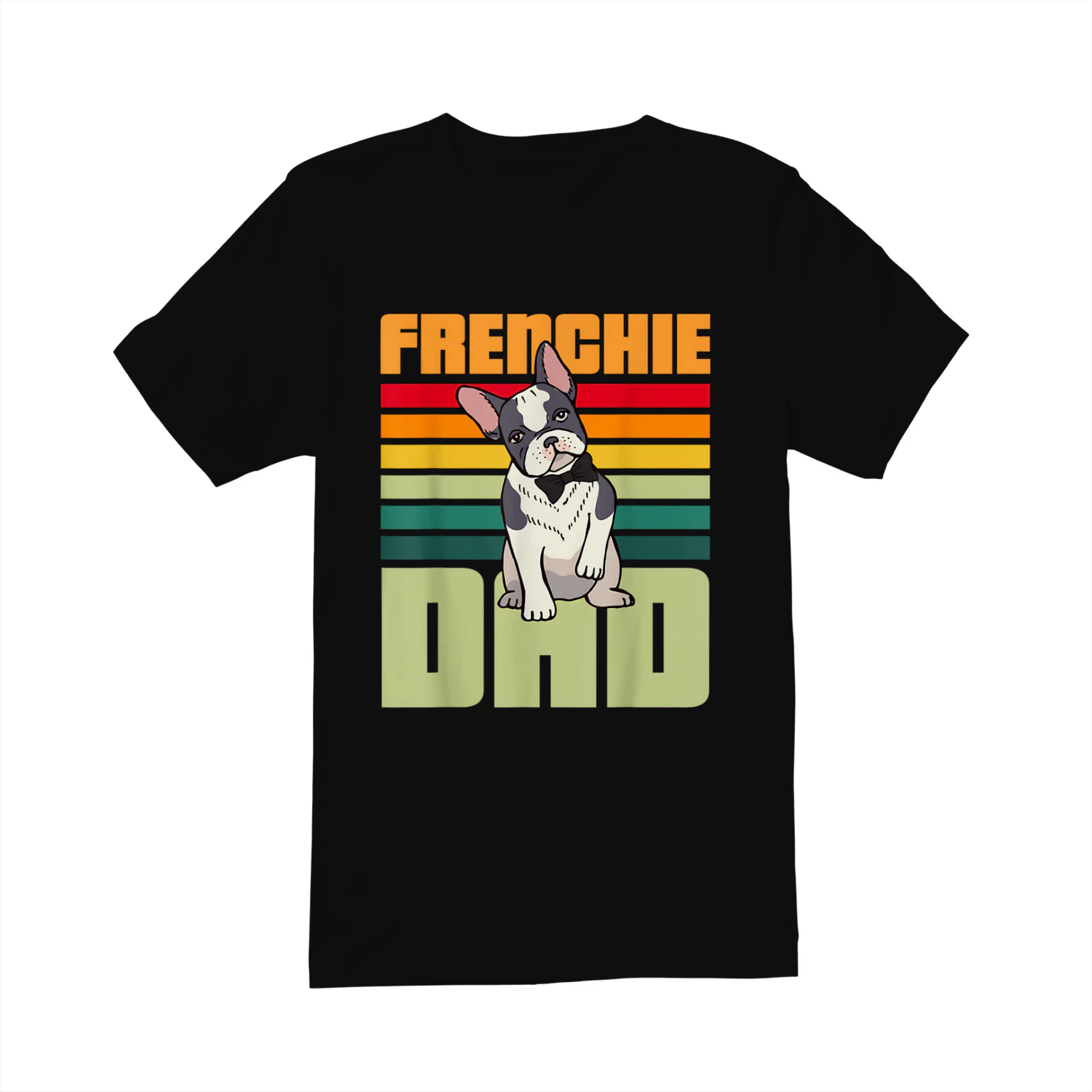 Frenchie Papà Idea Regalo Il Cane Bulldog Francese Maglietta