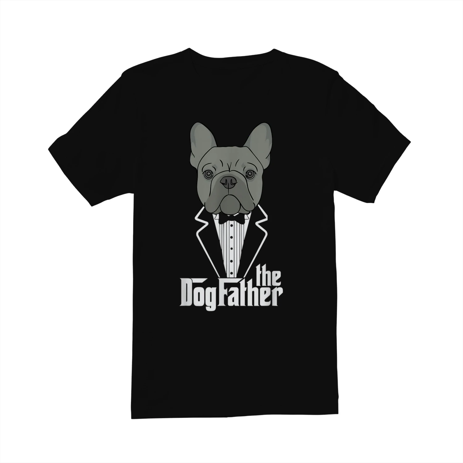 Il Padrino! Il Papà Bulldog Francese Dono Frenchie Papa Gift Maglietta