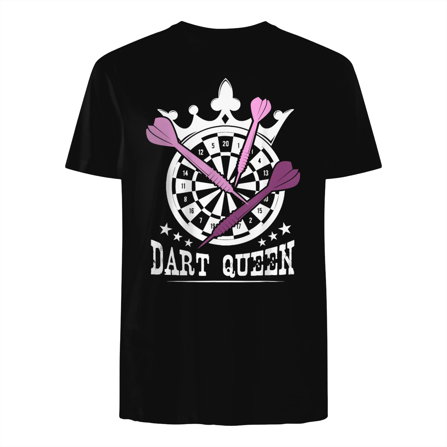 Dart Queen Per Il Giocatore E Freccette Fan Donne Maglietta