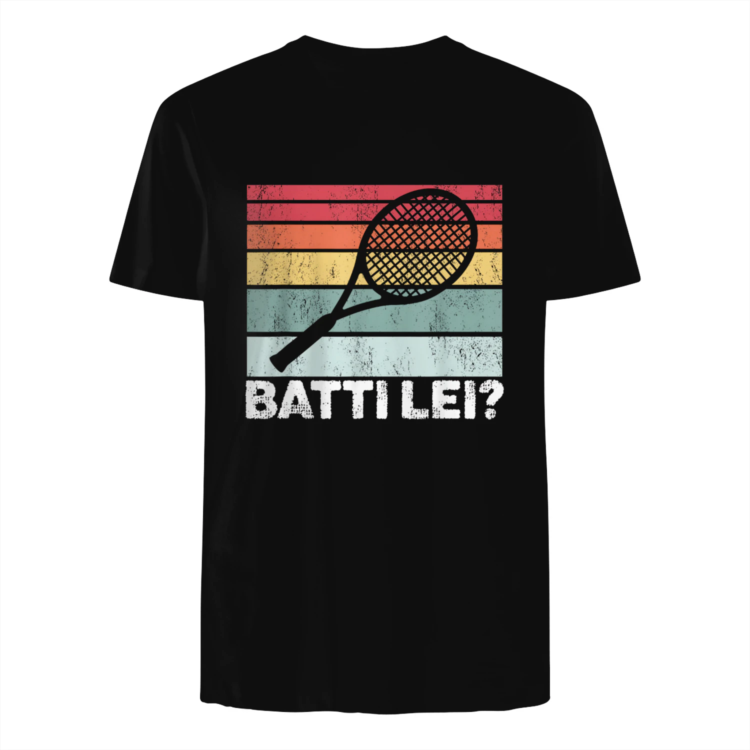 Batti Lei? Detto Divertente Giocatore di Tennis Maglietta