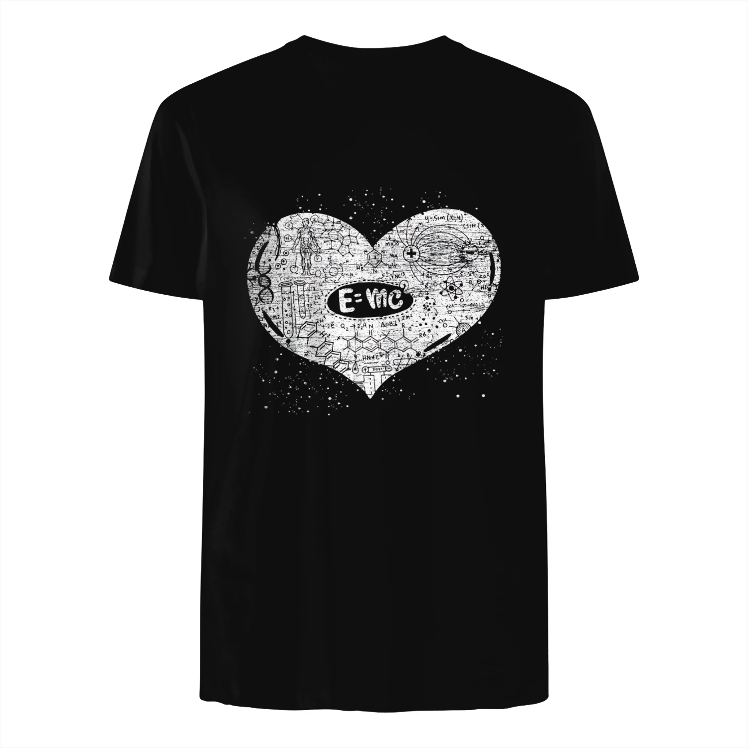 Cuore Idea Regalo Per Fisico Nerd Scienza Naturale Fisica Maglietta