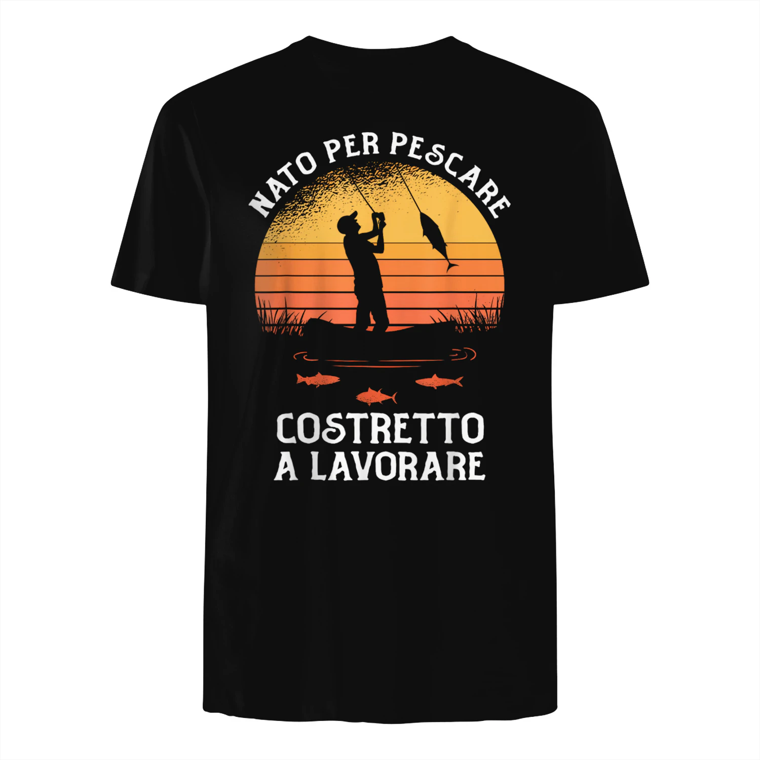 Abbigliamento Pesca Regalo Pescatore Divertente Maglietta
