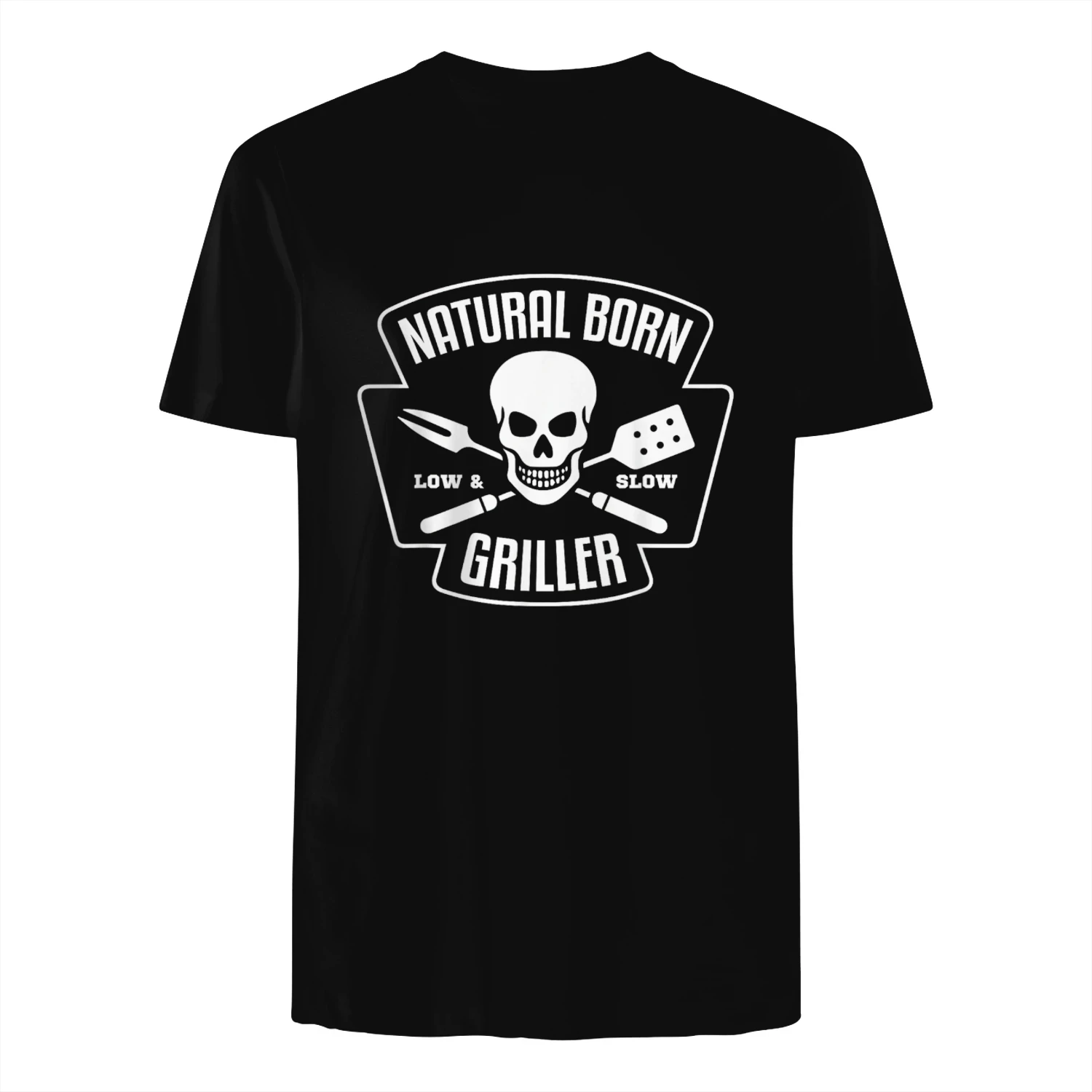 Barbecue Natural Born Grill Master Griller BBQ Gift Maglietta