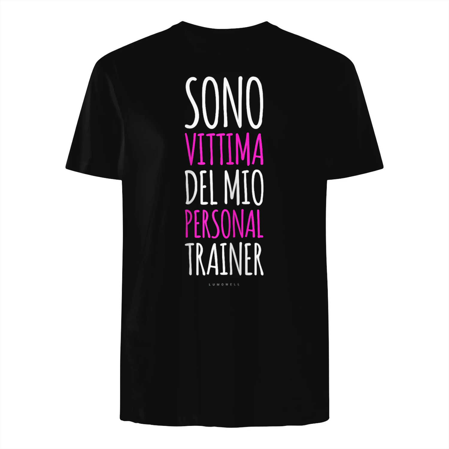Vittima Personal Trainer T-Shirt Divertenti Palestra Fitness Maglietta