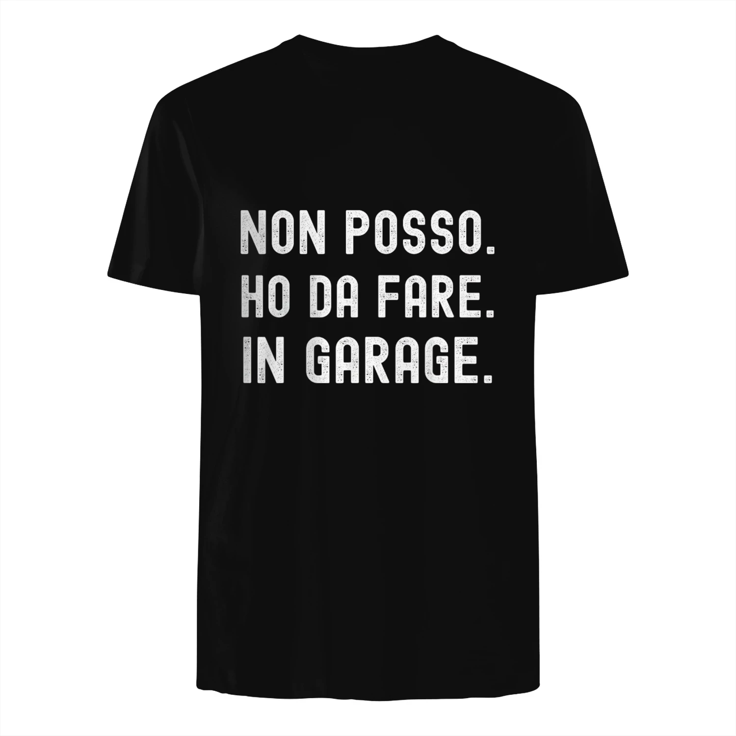 Meccanico Auto e Moto Simpatica Motori Garage Regalo Maglietta