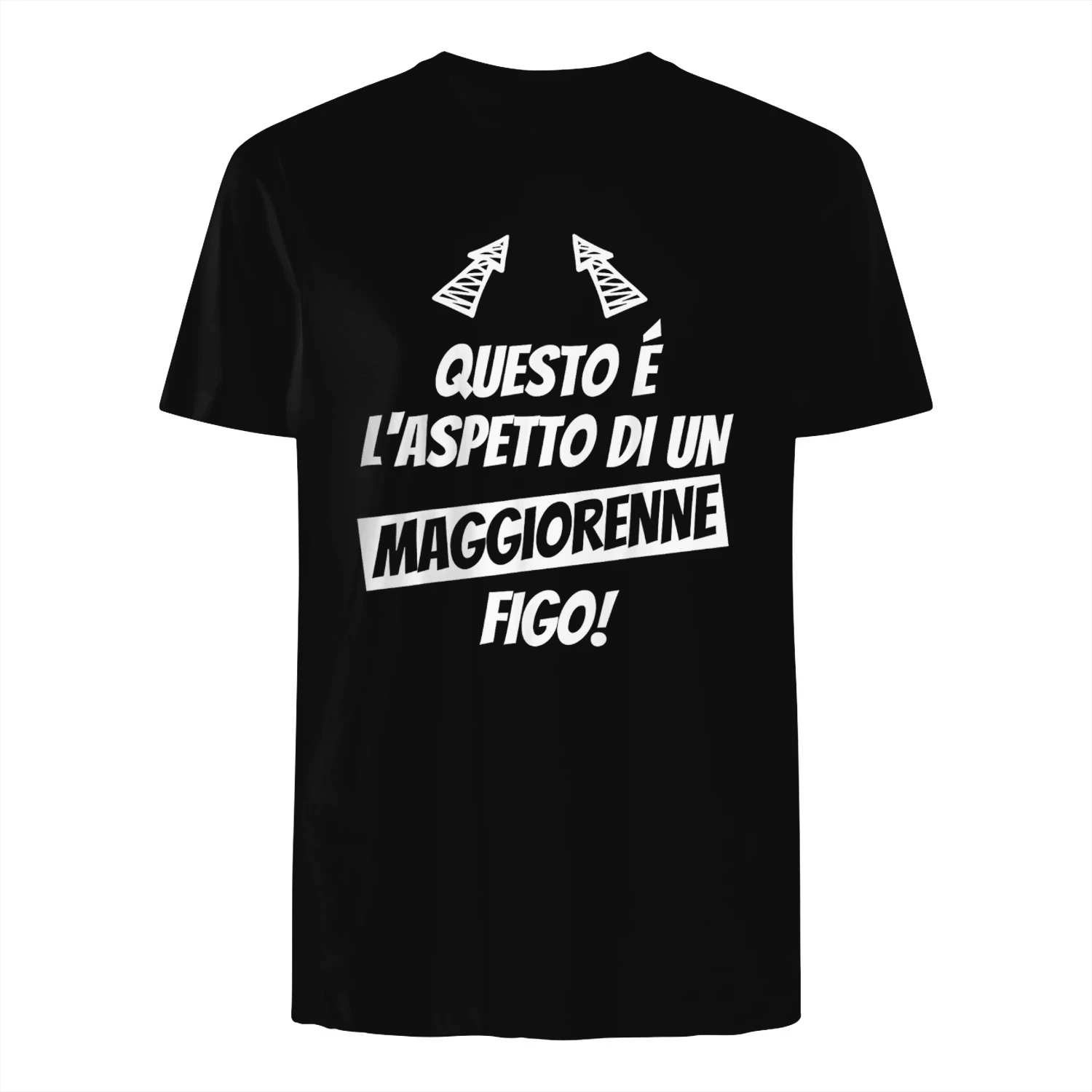 Maggiorenne 18 Anni Regalo Compleanno Ragazzo Divertente Maglietta