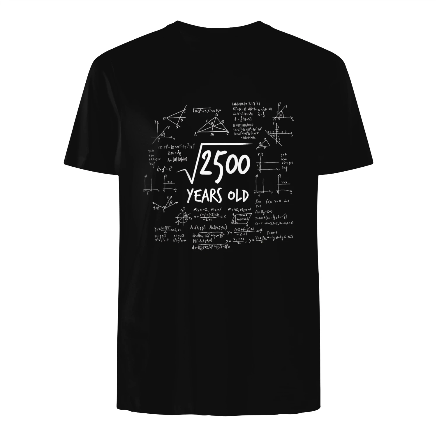 50° Compleanno - radice di 2500 Matematica Nerd Matematica Maglietta