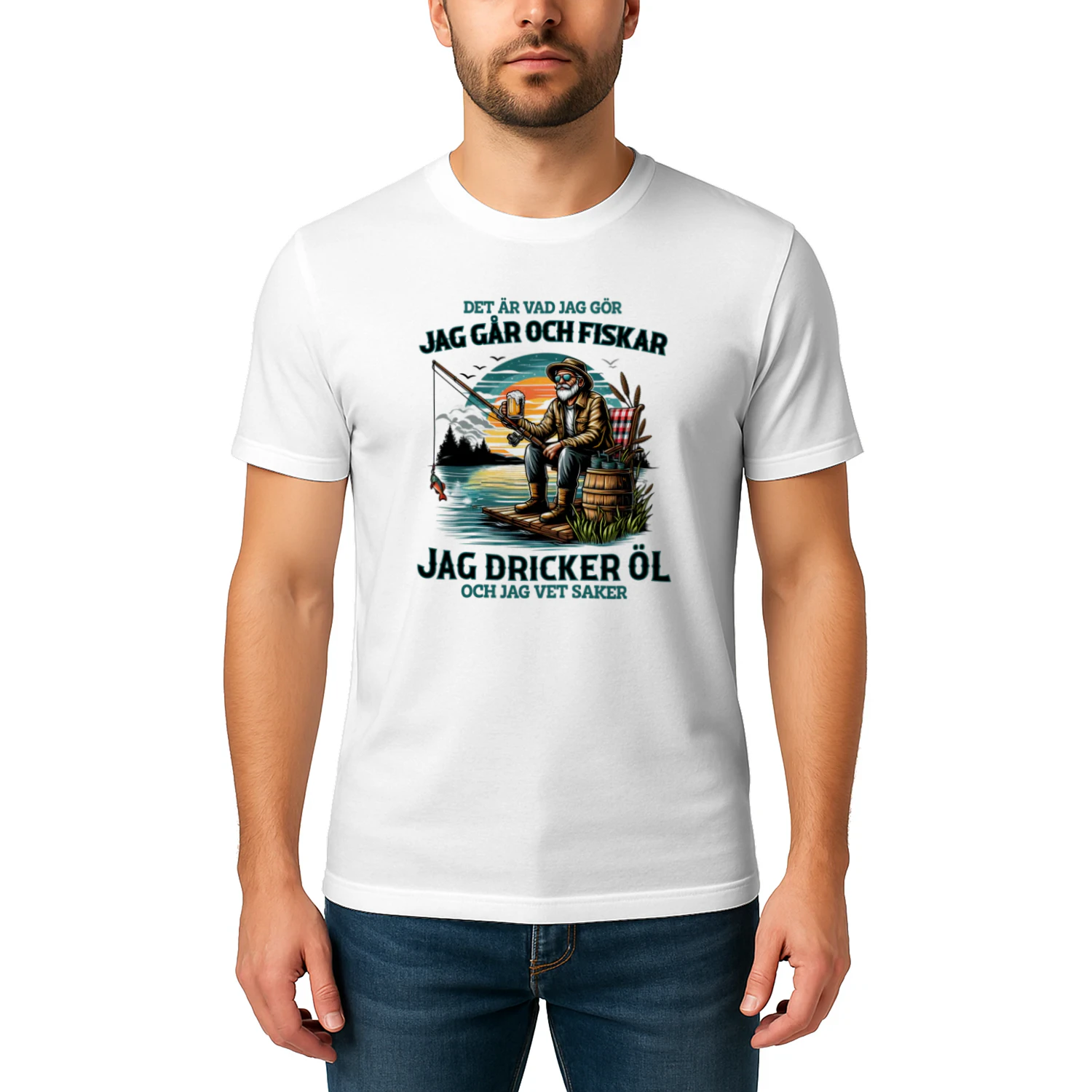 Fishing Beer What I Do T-Shirt