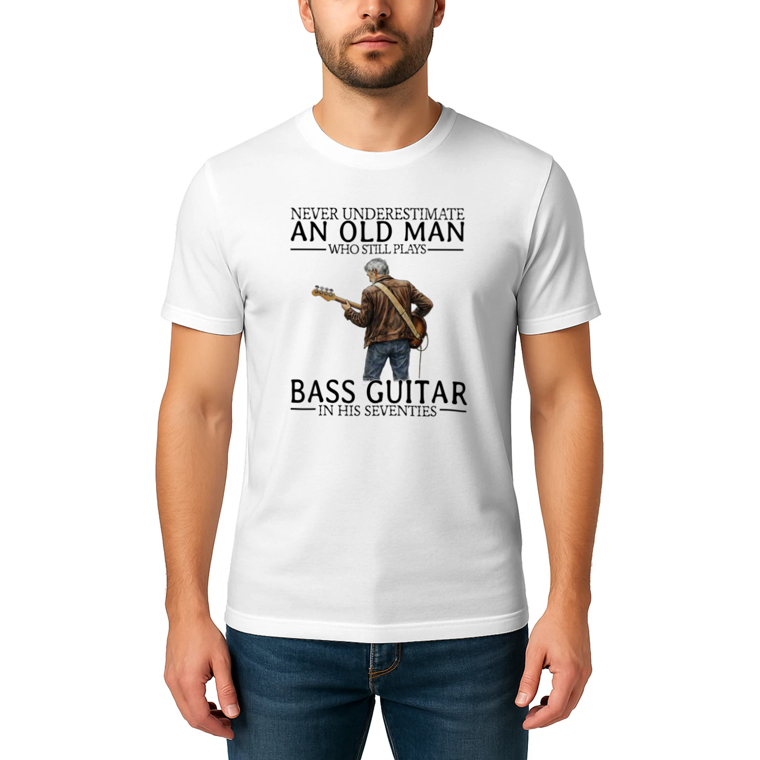 Bass Never Old Men 7 T-Shirt