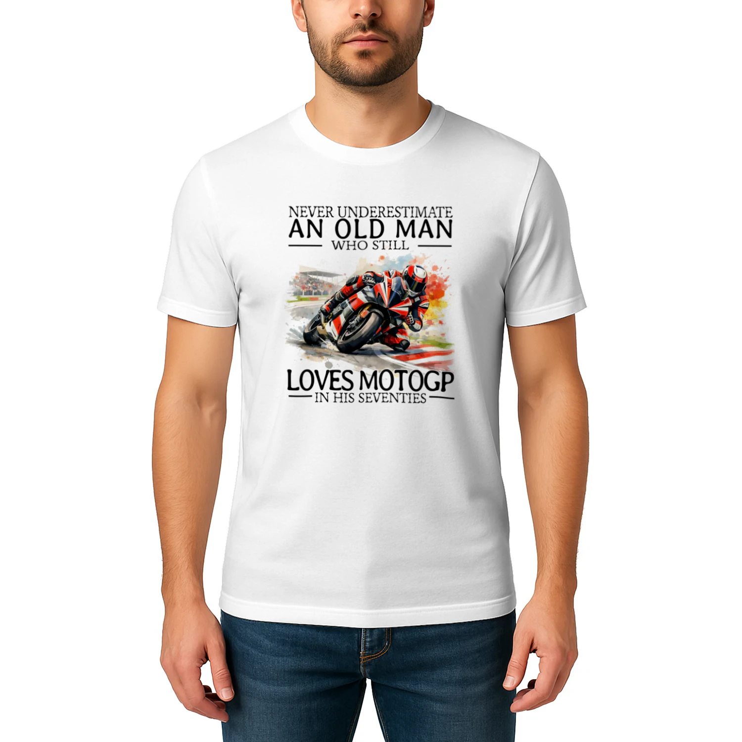 Motogp Never Old Men 7 T-Shirt