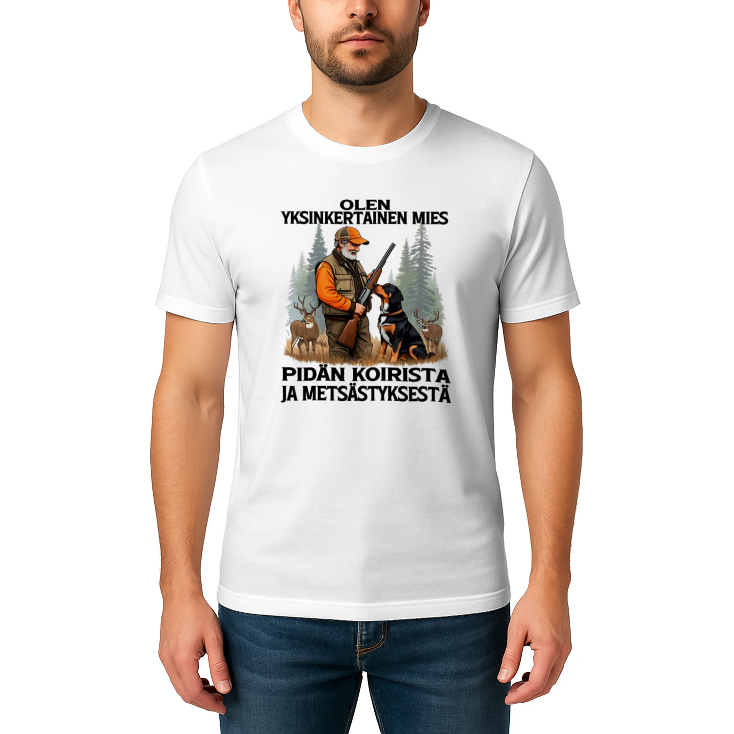 Hunting Dogs Man T-Shirt