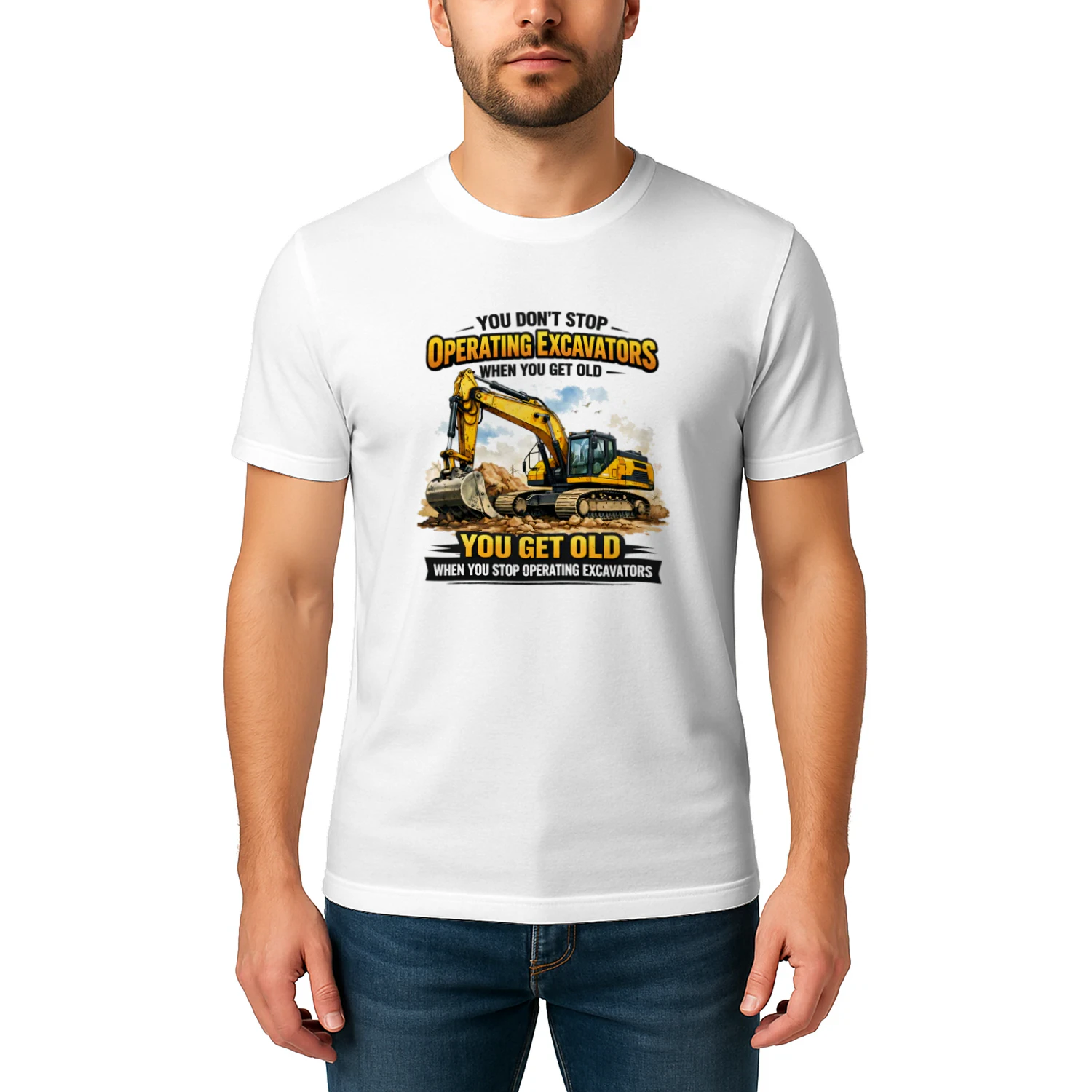 Excavator Stop T-Shirt