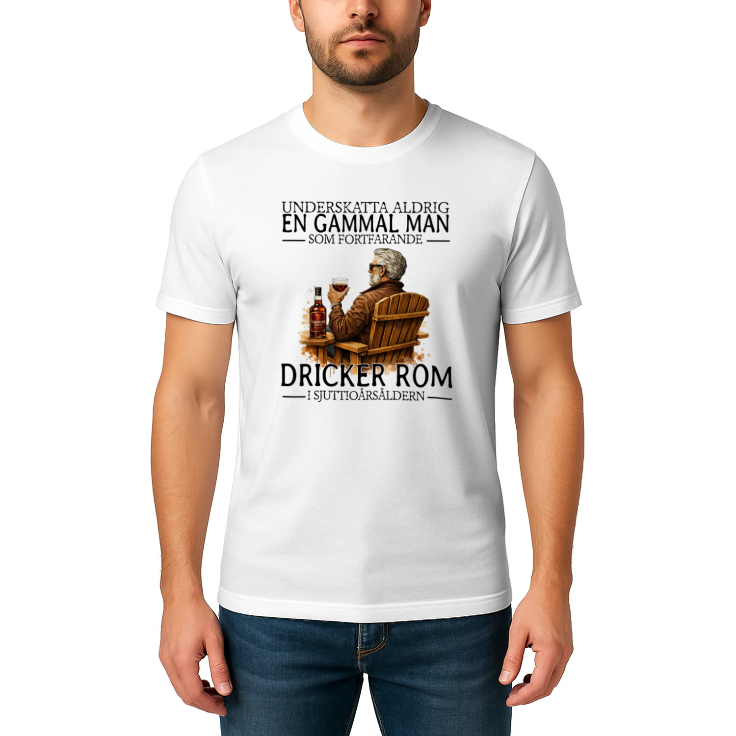 Rum Never Old Men 7 T-Shirt