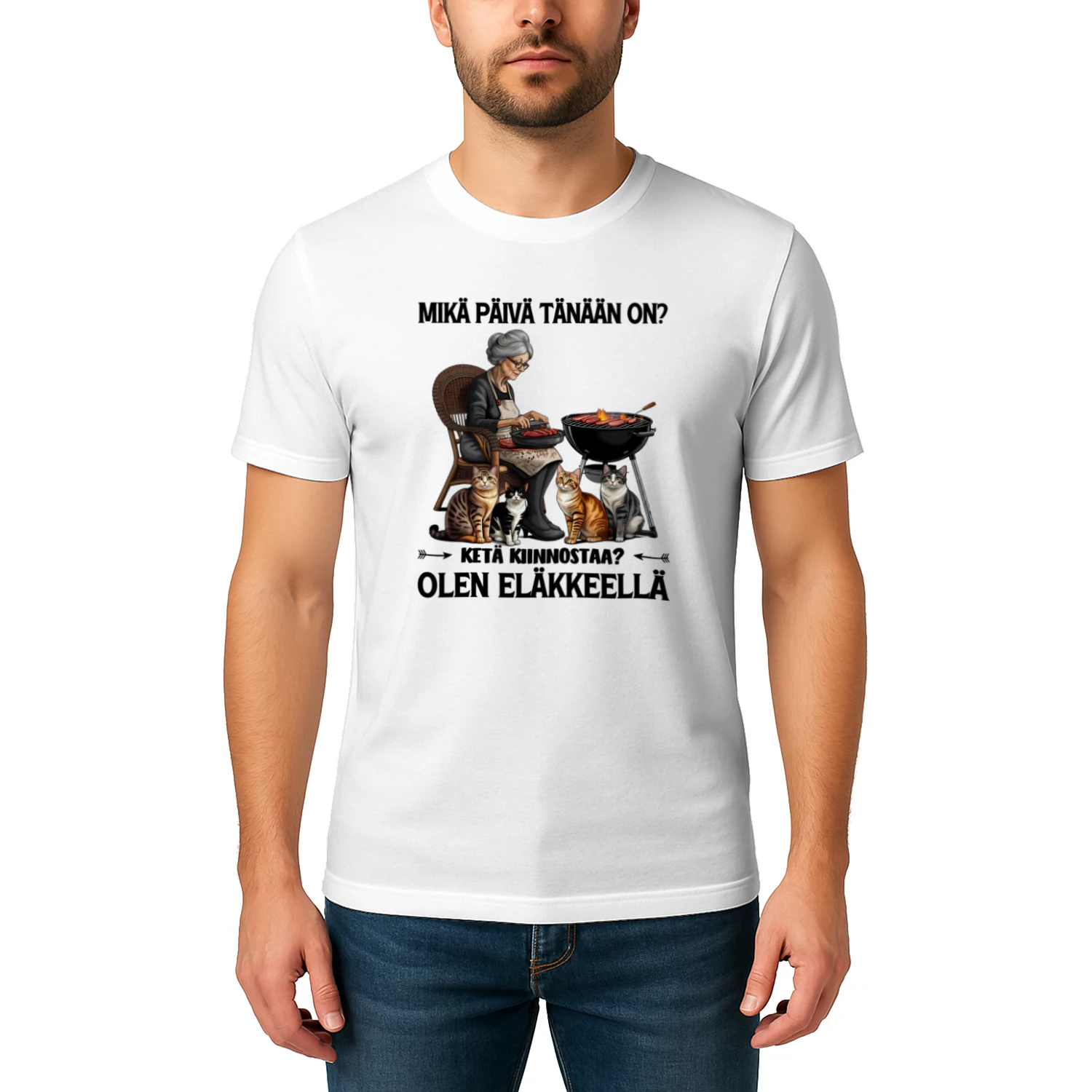 Cats Bbq Woman What Day T-Shirt