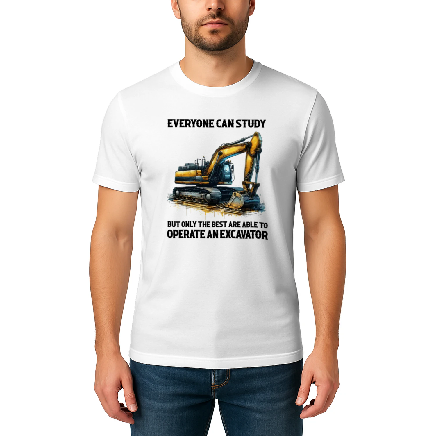 Excavator Study T-Shirt