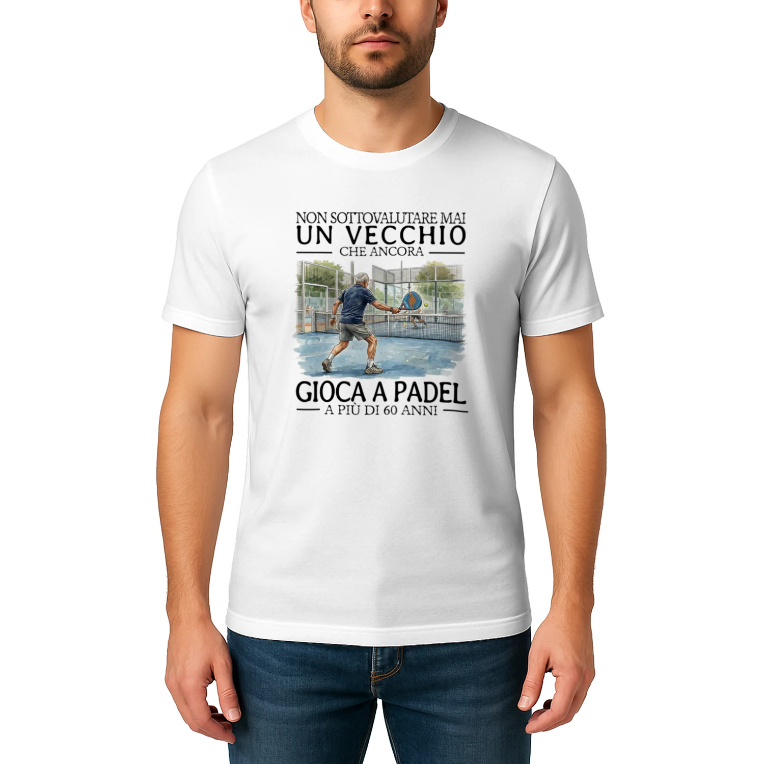 Padel Never Old Men 60 T-Shirt