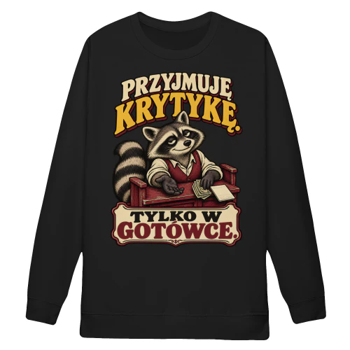 Krytyka? Tylko za gotówkę