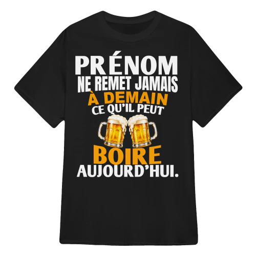 CE QU’IL PEUT BOIRE AUJOURD’HUI.